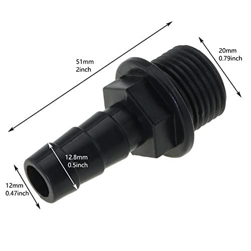 5IN1 Nozzles Kit for Fountain Pump, Aquarium, Fish Tank, Pond, Hydroponics, Statuary Accessories 5 Sizes