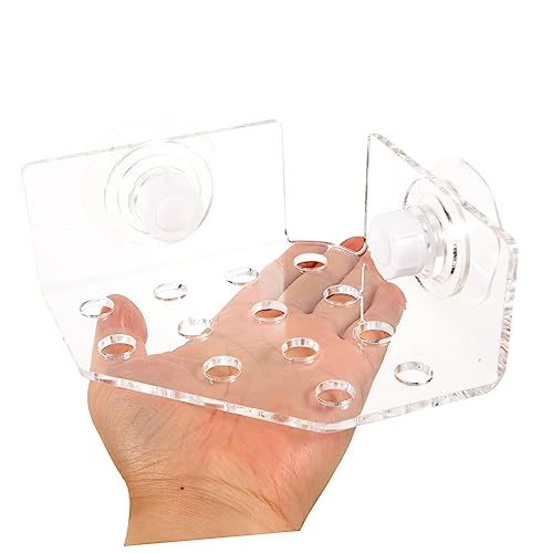 Toddmomy Coral Rack Stand for Fish Tank Acrylic Coral Holder for Aquatic Displays Wear-Resistant Versatile Design Aquarium Supply