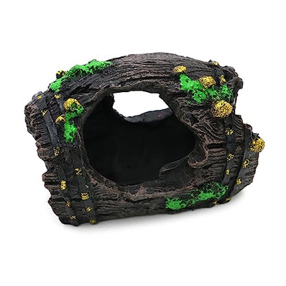 Fishtanks Resin Decoration Aquariums WineBarrel House Landscaping Decorations Cave Shelter Ornament Fish Tanks Decorations Aquariums Hideouts Fish Tanks Caves - size: Small