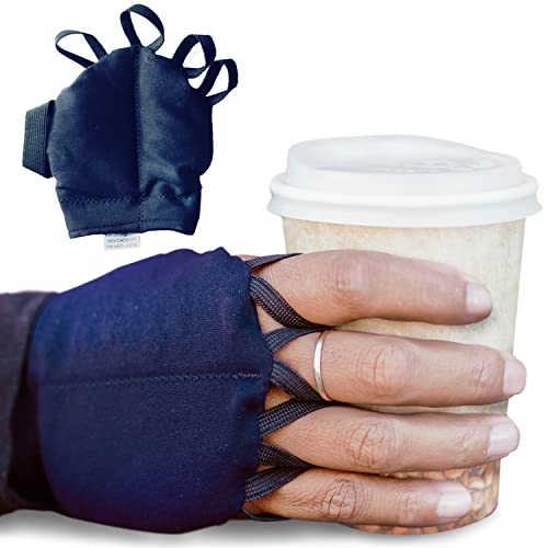 Handithings® Hand Weight for Children to Adults (5 Sizes) – Essential Tremor Help for Daily Tasks: Fine Motor Development, Physical Therapy & Rehab Stability Aid for Eating & Writing. Proudly Hand Made in the USA! (Fits Right/Left) (PLEASE MEASURE HAND PE