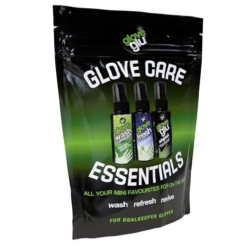 Gloveglu Glove Care Essentials System Bundles - size: 1.7 floz (Pack of 3), style: Wash + Refresh + Revive