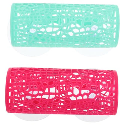 BESPORTBLE 2pcs Fish Tank Tunnel Bed Durable Betta Hiding Tube with Aesthetic Aquarium Ornament for Shrimp Habitat and Betta Fish Shelter Enhances Natural Environment