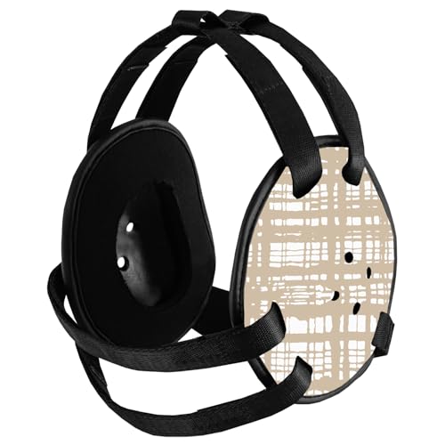 ROAR-INT BJJ Ear Guard New Easy to Adjust Design Wrestling Protective Headgear Wrestling Ear Guard MMA Jiu Jitsu - color: Light-Brown