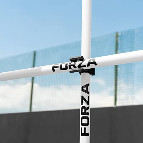 FORZA Agility Poles & Clips | Create Your Own Hurdles - 8 Color Options - color: White, style: Poles & Clips