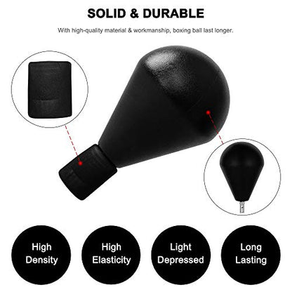 PEXMOR Reflex Bag, Freestanding Punching Bag with Stand, Speed Boxing Ball, Height Adjustable for Adults & Teens, Perfect for Stress Relief/Fitness/Punch Training at Home, Easy Assembly & Durable
