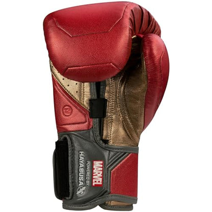 Hayabusa Marvel Hero Elite Boxing Gloves - color: Iron Man, size: 12oz