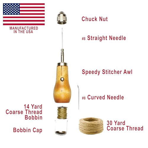 Speedy Stitcher® Deluxe Sewing Awl Kit - size: Sewing Awl - Deluxe Kit