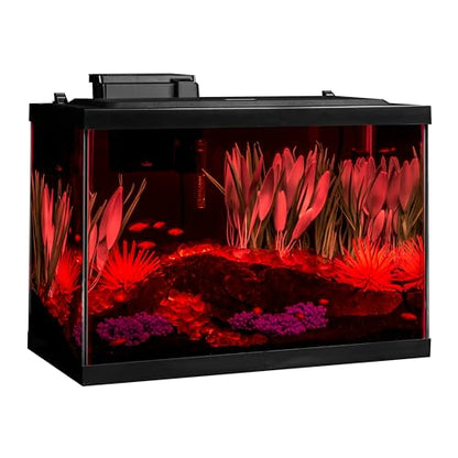 Tetra ColorFusion Aquarium 20 Gallon Fish Tank Kit, Includes LED Lighting and Decor