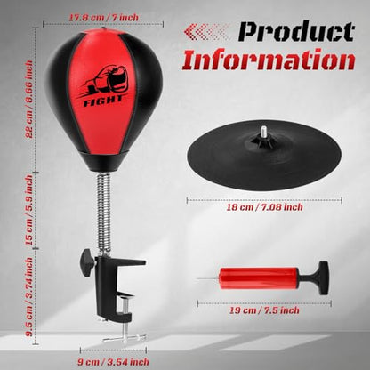 Desktop Punching Bag, Stress Relief Boxing Bag Speed Balls