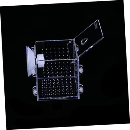 LIOOBO Guppy Breeder Box Fish Isolation Aquarium Incubator Acrylic Fish Tank Accessory