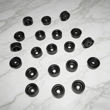 10Pcs Rubber Shock Absorbing Feet Pads Anti Vibration Mounts for Furniture Equipment 30 * 12 * 29.5mm