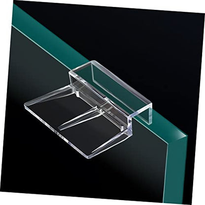 Levemolo 16Pcs Fish Tank Lid Supports Sturdy Acrylic Cover Racks for Aquariums Easy Installation and Durable Fish Tank Holders Fish Tank Accessories for Secure Lids