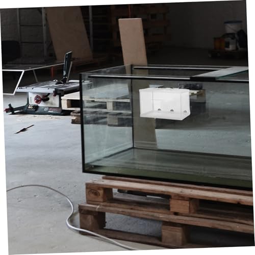 Mikikit Fish Net Hatchery Incubator with Suction Cups for Aquarium Polyester Mesh Breeder Box for Fish Separation and Quarantine Suitable for Protecting and Isolating Fry and Aggressive