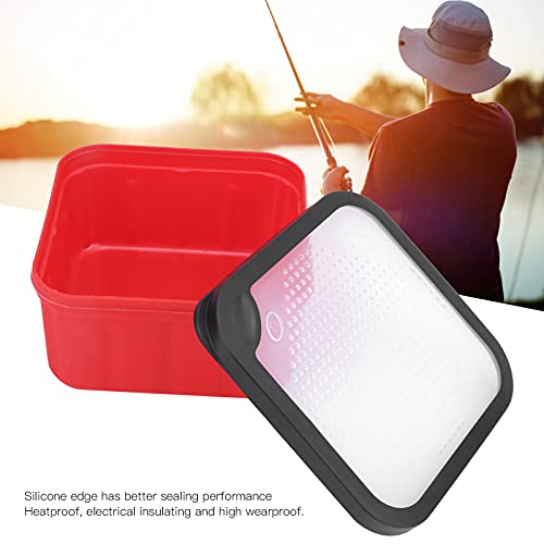 Bait Bucket, Bait Storage Box Convenient Wearproof for Fishing(170 * 170 * 85mm)
