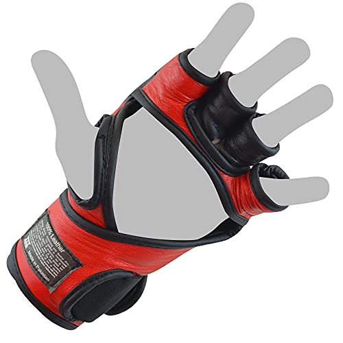 Combat Corner Super Pro MMA Spar Fight Gloves - Kickboxing, MMA, Muay Thai Sparring Training Gloves - size: XX-Large