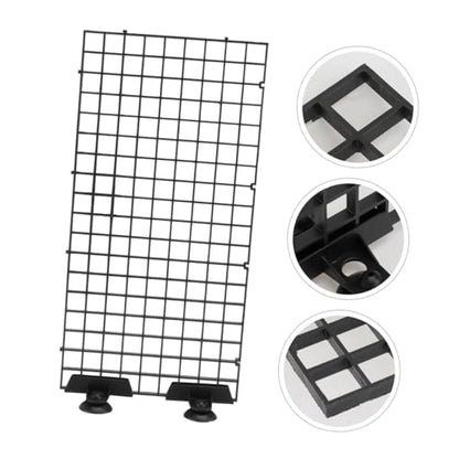 Happyyami 1set Aquarium Bottom Divider Plate Fish Tank Separator Tray Strong Bearing Capacity Isolation Board for Water Cycle