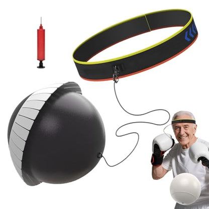 Boxing Ball Adjustable Fun Punching Toys - color: Black