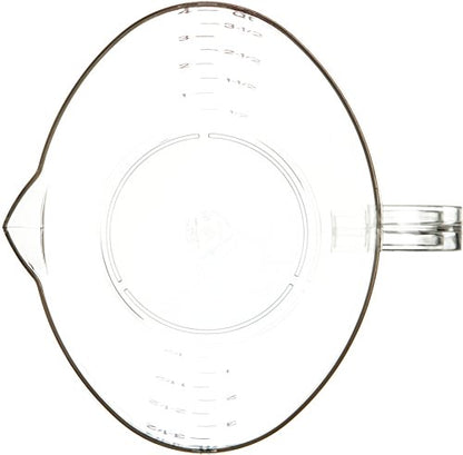 Carlisle FoodService Products 4314507 Commercial Plastic Measuring Cup, 1 Gallon, Clear