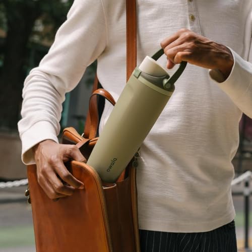 Owala FreeSip Sway Stainless Steel Water Bottle 40 oz Off Road - color: Off Road, size: 40 Ounces