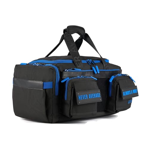 WOLFpak 30L Hardshell Tactical Duffle Bag (Blue Wolf) 1000D Waterproof - color: Blue