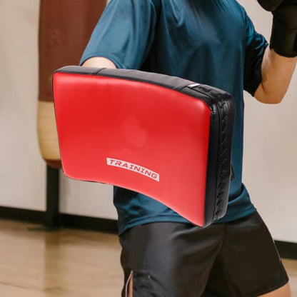 Curved Taekwondo Kick Pads Thickened Large Chest Target for Adults