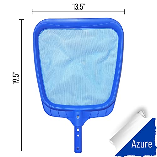 Heavy Duty Swimming Pool Leaf Skimmer Net with Strong Reinforced Handle for Cleaning Swimming Pools, Hot Tubs, Spas and Fountains - size: Pool Skimmer