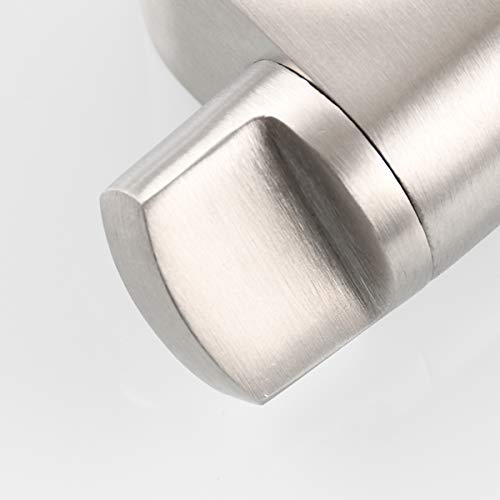 Adjustable Shower Head Holder for 25 mm Slide Bar, Stainless Steel Shower Bar Slider Holder Replacement Part Brushed Nickel, ST35 - color: Brushed Nickel