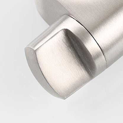 Adjustable Shower Head Holder for 25 mm Slide Bar, Stainless Steel Shower Bar Slider Holder Replacement Part Brushed Nickel, ST35 - color: Brushed Nickel