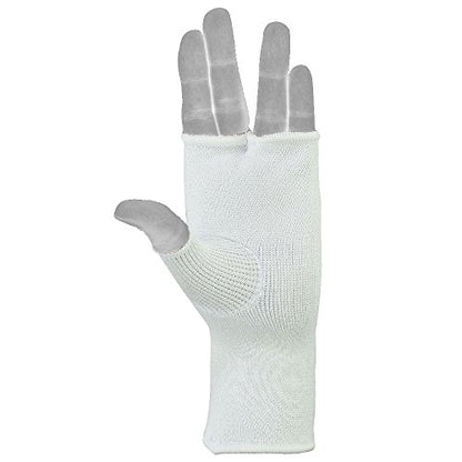 MRX Muay Thai Boxing Inner Gloves Protective Hand Wrap - color: White, size: X-Large