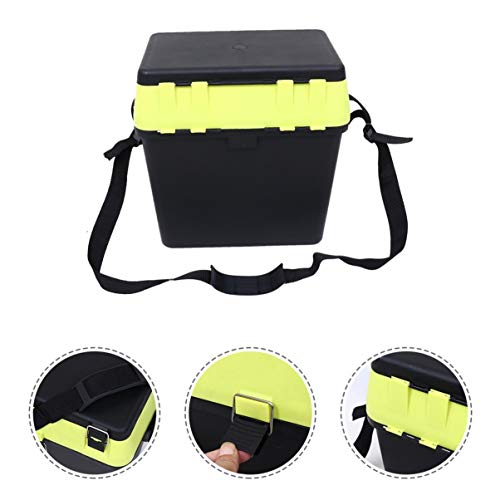 Fishing Box Comfortable Seat Fishing Storage Container for Live Fish Lightweight Portable for Anglers