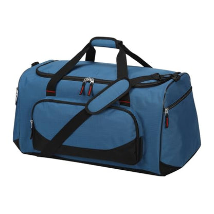 55L Large Duffle Bag for Men, 22 inch, Blue - color: Royal Blue