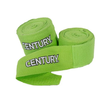 Century 108 Inch Boxing Hand Wraps with Thumb Loop for Martial Arts Kickboxing Punching – MMA Muay Thai Men and Women Elastic Inner Glove for Hand & Wrist Supports – Pair | Green