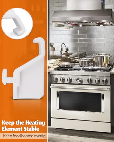 W10909479 Microwave Element Support Clip Bracket Replacement for Whirlpool KitchenAid JennAir etc, Replace W10288008 W10120233 461967753871 W10120232 W10120233