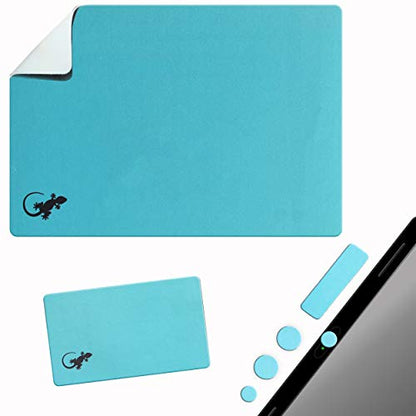 Mouse Pad Adhesive Travel (Blue) - color: BLUE