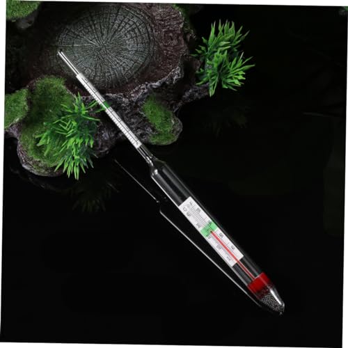 GANAZONO Reef Aquarium Salt Water Hydrometer Fish Tank Areometer Glass Floating Salinimeter Easy to Use