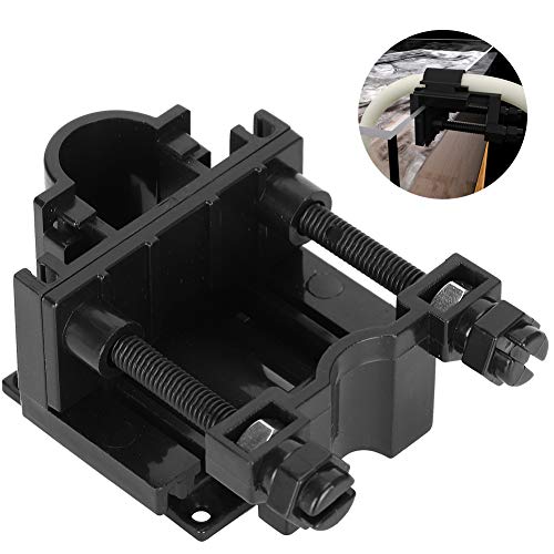 2Pcs Multifunction Fixed Clamp, Aquarium Water Tube Clip Hook Controller, Fish Tank Accessories Organizer with Screws and Nuts, Acrylic Adjustable Clamp for Aquarium Pipes and Wire