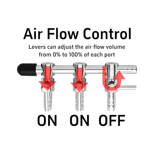 Aquarium Air Pump Splitter Control Valve