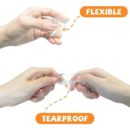 Corner Protector for Baby, Protectors Guards, Furniture Corner Guard & Edge Safety Bumpers - Baby Proof Bumper Cushion - Clear & Transparent (12 Pack)