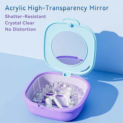 Retainer Case for Invisalign & Clear Aligners