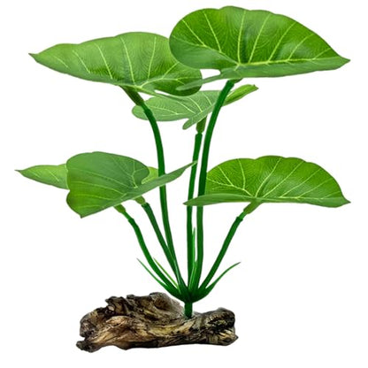 Aquarium Plants Betta Fish Tanks Decor 6-in Soft Aquarium Decorations Silk Fish Tanks Plants Fish Tank Decorations Accessories Goldfish Bowl & Reptile Plants Driftwood