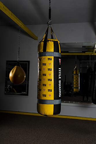 TITLE Boxing Greatest Heavy Bag Ever - Hanging Punching Bag for Boxing, Kickboxing - Boxing Equipment