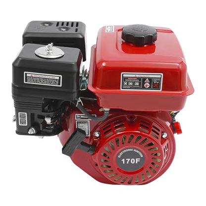 4-Stroke Gas Engine for Outdoor Power Equipment, Lawn Mowers, Tillers, Generators, Home Garden Tools, High Performance Gasoline Motor, Universal Replacement for DIYers and Landscapers