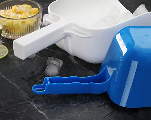 New Star Foodservice Commercial Grade Polycarbonate Plastic Utility Ice Scoop, White, 64 oz - color: White, size: 64 oz.