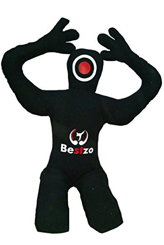 Bestzo MMA Jiu Jitsu Judo Punching Bag Grappling Dummy Jiu Jitsu Dummy Wrestling Grappling BJJ Dummy Black,Throwing Dummy for Karate,Boxing Training-Unfilled - size: 48 inches (4 ft)