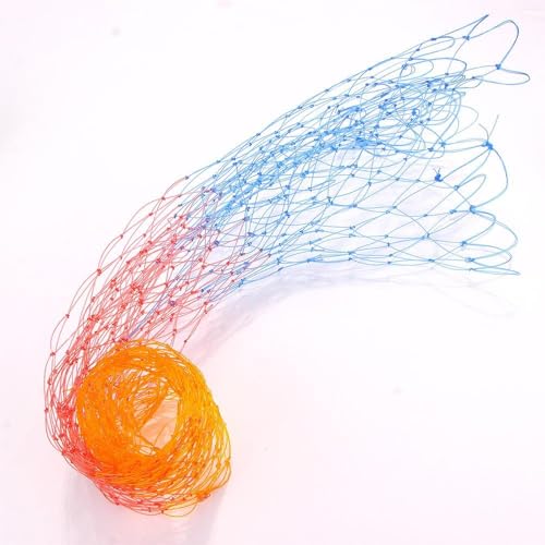 Nylon Fishing Nets Collapsible Rhombus Mesh Hole Depth Folding Dip Net