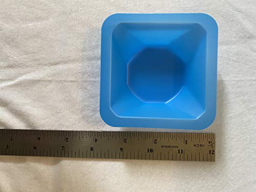 Standard Weighing Boats, W-S85-BL-50, 85mm, Medium, Blue, Pack of 50