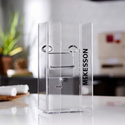 McKesson Glove Box Holder, Clear, L W H, 4 x 5 1/2 x 10 in, 1 boxes - size: 1 Count (Pack of 1)