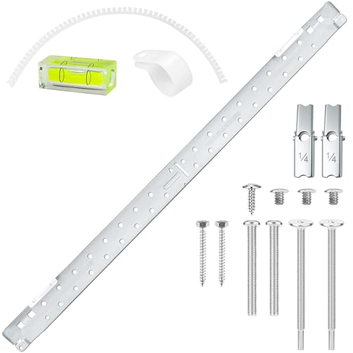 BigHead WB56X35363 Microwave Mounting Bracket Assembly Replacement for GE Microwave Oven | Includes Column Level & WB02X35527 Screws | Replaces AP6986668 PS16216996 WB56X10669