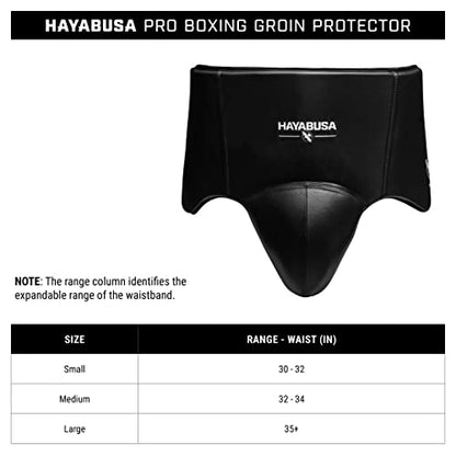 Hayabusa Pro Boxing Groin Protector for Men - size: Medium