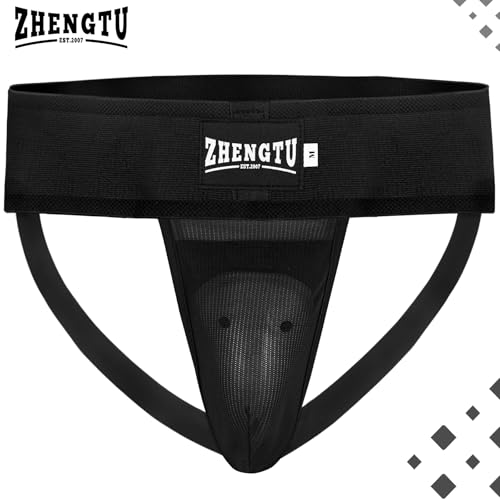 Groin Protector Cup Men, Boys Youth - color: Black, size: X-Large